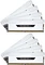 Corsair Vengeance RGB weiß UDIMM 128GB Kit, DDR4-3000, CL16-18-18-36 Vorschaubild