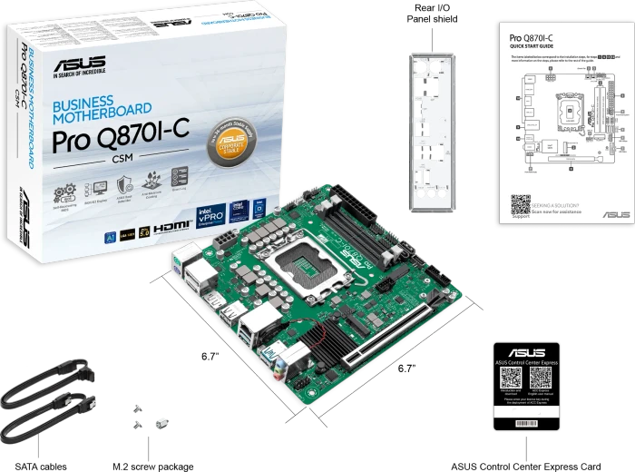 ASUS Pro Q870I-C-CSM (Intel 1851)