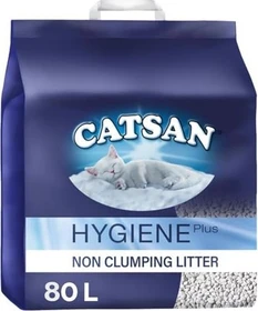 Catsan Hygiene Plus, 80l (4x 20l)