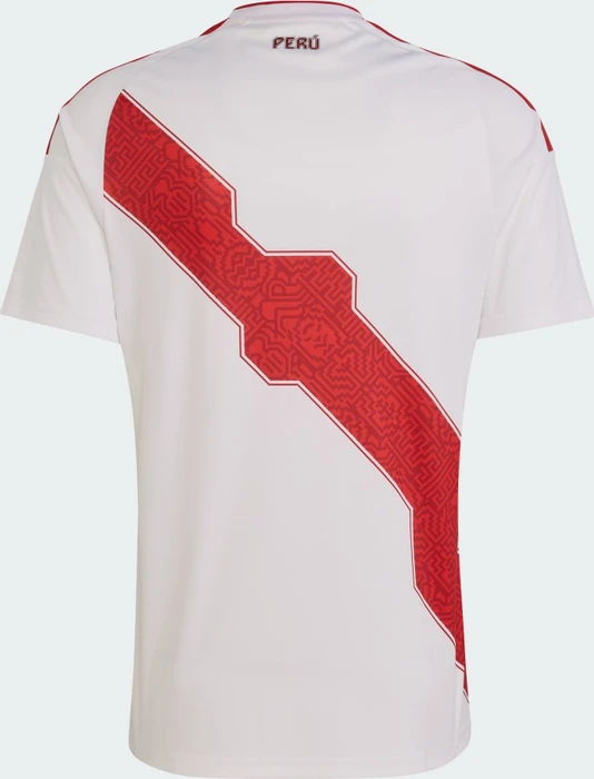 adidas Peru 2026 2026 Heimtrikot kurzarm weiß