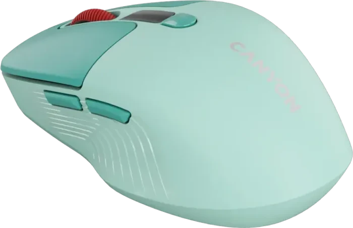 Canyon MW-26 Wireless Mouse grün, USB/Bluetooth