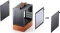 Jonsbo T7 Black, schwarz/braun, Glasfenster Vorschaubild