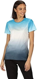 Regatta Fingal V Graphic Funktionsshirt kurzarm blue aster (Damen)