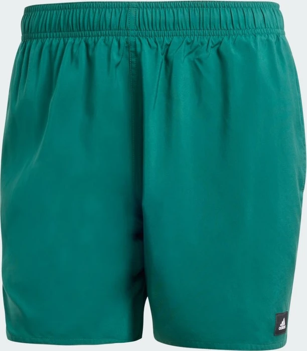 adidas Solid CLX Short-Length Badeshorts collegiate green/black (Herren)