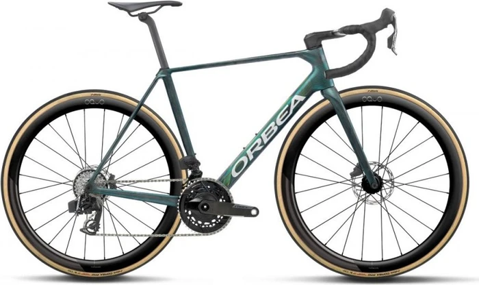 Orbea Orca M21eLTD PWR escape green/carbon view matt Modell 2026