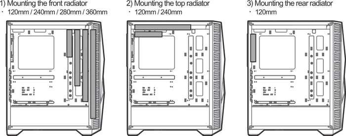 Zalman Z3 Iceberg_Black, schwarz, Glasfenster