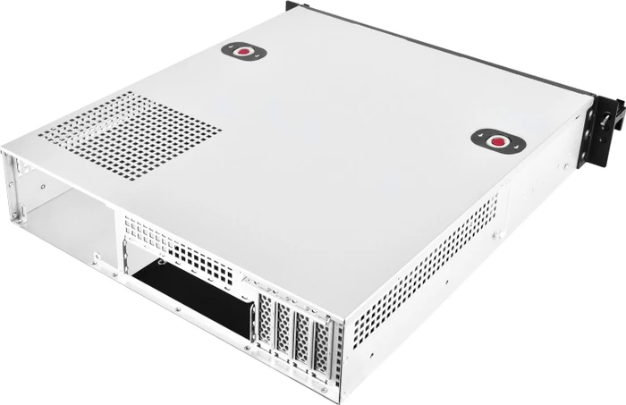 SilverStone RM21-304, Rackmount Storage, schwarz/grau, 2HE, ATX