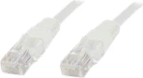 MicroConnect Patchkabel, Cat5e, U/UTP, RJ-45/RJ-45, 1m, weiß