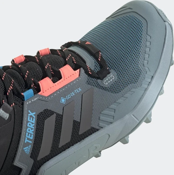 adidas Terrex Swift R3 Mid GTX core black/grey five/acid red (Damen)