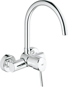 Grohe Concetto hoher Auslauf Wandmontage Mousseur chrom