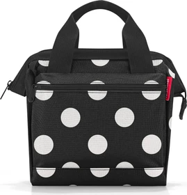 Reisenthel allrounder cross Umhängetasche dots white