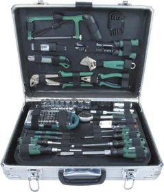 Mannesmann M29072 Handwerkzeugset inkl. Koffer, 124-tlg.