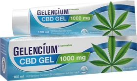 Gelencium Cannabis 1000mg kühlendes CBD Gel, 100ml