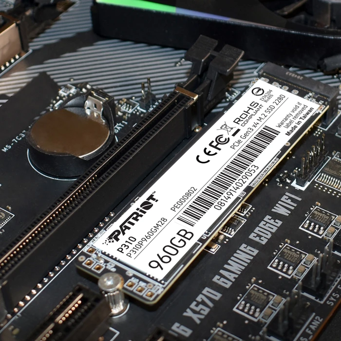 Patriot P310 960GB, M.2 2280 / M-Key / PCIe 3.0 x4