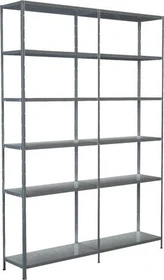 Schulte Lagertechnik PowerMAX Schwerlastregal 160x230x35cm verzinkt