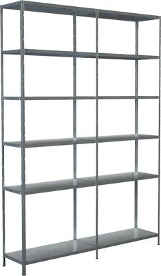 Schulte Lagertechnik PowerMAX Schwerlastregal 160x230x35cm verzinkt