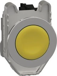Schneider Electric Drucktaster komplett Harmony XB4F 30mm 1S, gelb