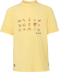 Vaude Solaro III Funktionsshirt kurzarm vanilla (Junior)