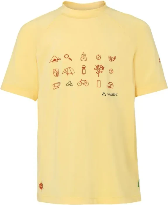 Vaude Solaro III Funktionsshirt kurzarm vanilla (Junior)