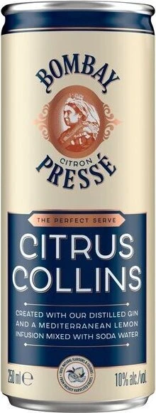 Bombay Citrus Collins