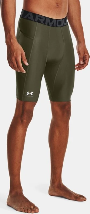 Under Armour HeatGear Pocket Tights Hose kurz marine od green/white (Herren)