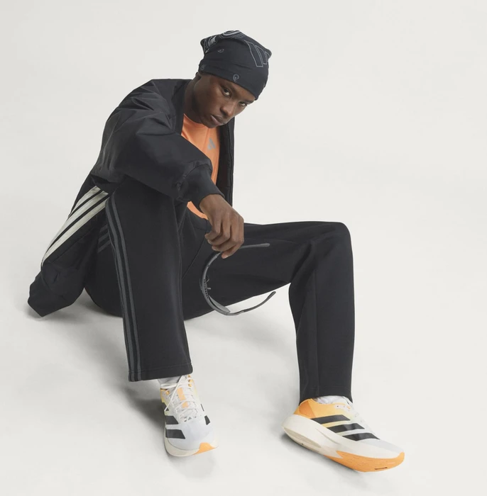 adidas Adizero Evo SL crystal white/lucid tangerine/iron metallic (Herren)