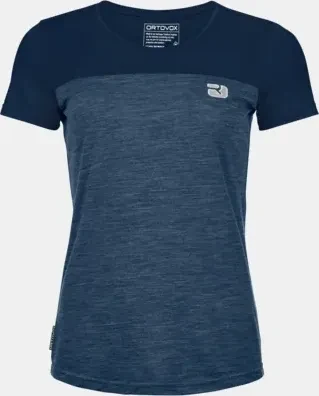 Ortovox 150 Cool Logo Funktionsshirt kurzarm deep ocean (Damen)