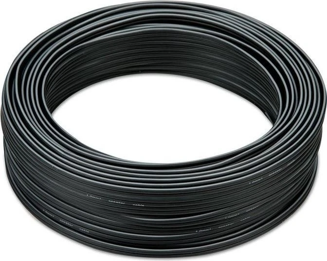Teufel Lautsprecherkabel 2x 1.0mm² 30m schwarz