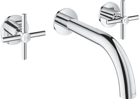 Grohe Atrio 3-Loch-Waschtischbatterie 1/2" chrom