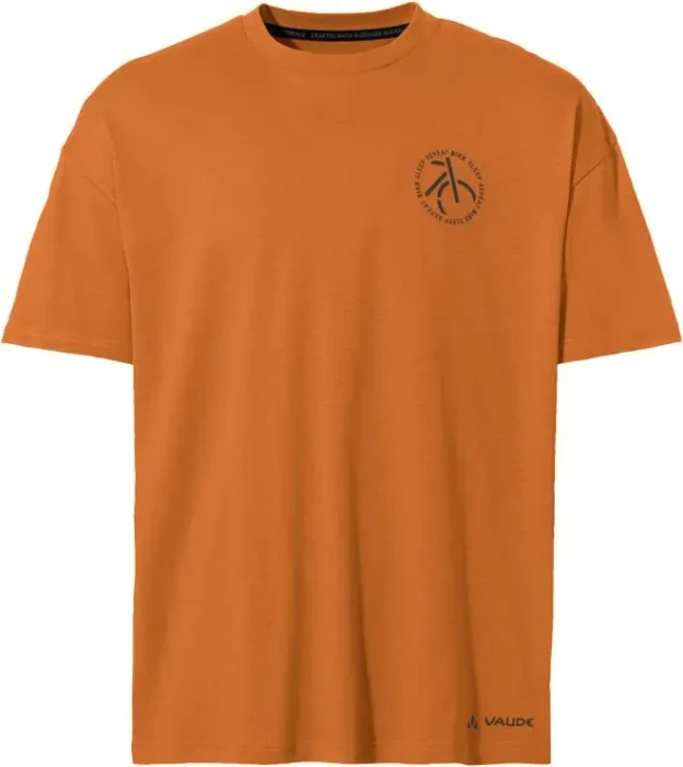 Vaude Cyclist Funktionsshirt kurzarm kumquat (Herren)