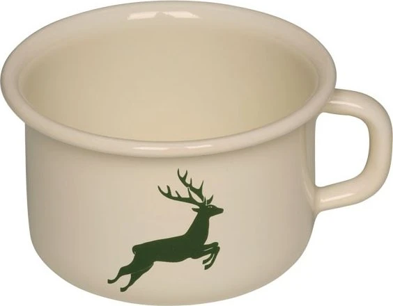 Riess Country Hirsch Grün Kaffeeschale Kochtopf 400ml