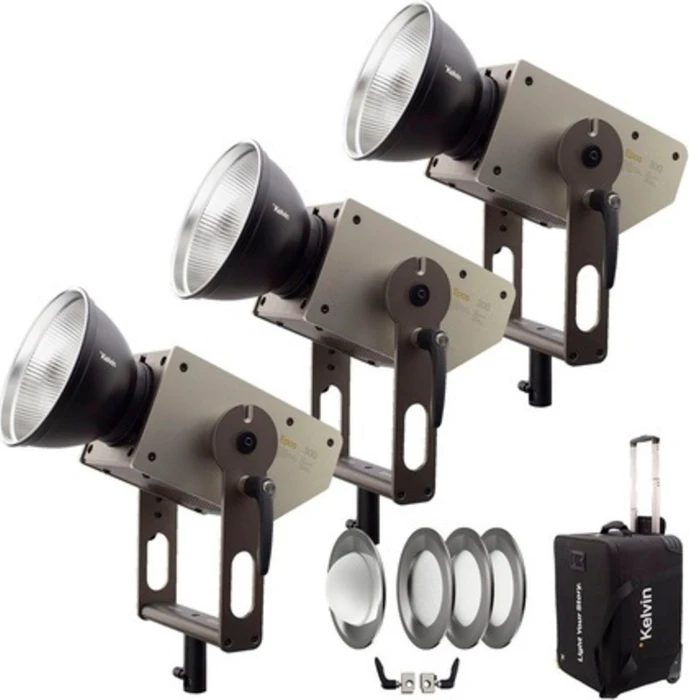 Kelvin Epos 300 3-Light Kit