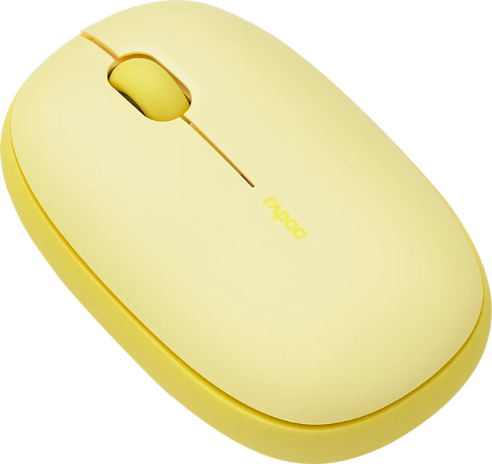 Rapoo M660 Silent Multi-mode Wireless gelb, USB/Bluetooth
