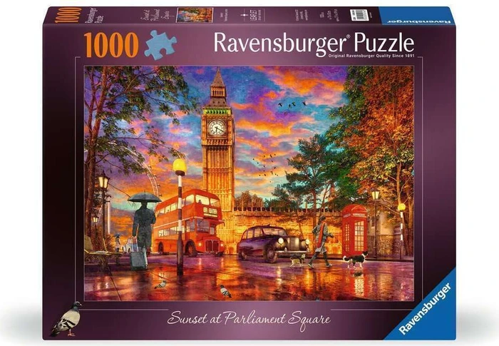 Ravensburger Puzzle Sonnenuntergang in London