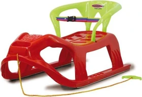 Jamara Snow Play Snow Star Schlitten rot