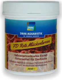 DRAK-Aquaristik FD Rote Mückenlarven, Dose, 250ml