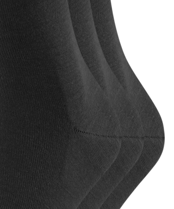 Falke Airport Socken schwarz, 3 Paare (Herren)