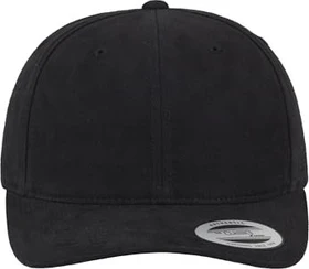 Flexfit YP Classics Brushed Cotton Twill Mid Profile Kappe schwarz