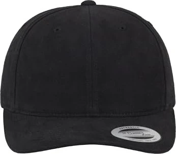 Flexfit YP Classics Brushed Cotton Twill Mid Profile Kappe schwarz