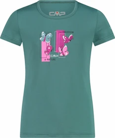 CMP Print Funktionsshirt kurzarm agave (Junior)