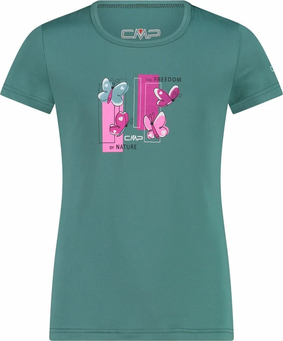 CMP Print Funktionsshirt kurzarm agave (Junior)