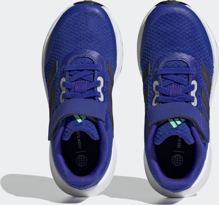 adidas RunFalcon 3.0 Elastic Lace Top Strap lucid blue/legend ink/cloud white (Junior)