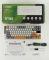 Epomaker RT85 Wireless, Gray White, LEDs RGB, hot-swap, Epomaker Creamy Jade, USB/Bluetooth, US Vorschaubild