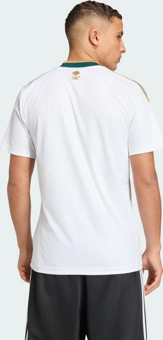 adidas FIFA WM 2026 Saudi-Arabien Auswärtstrikot kurzarm white/khaki/aurora ivy (Herren)
