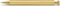 Kaweco Special Druckbleistift HB 0.7mm graphit, messing, Radierer Vorschaubild