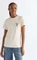 Wrangler Round T-Shirt kurzarm worn white (Damen) Vorschaubild