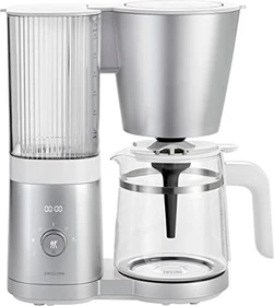 Zwilling Enfinigy Kaffeemaschine 1.5l silber/weiß