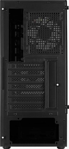 AeroCool Quantum Mesh [V3], schwarz, Lüfter LED RGB, Glasfenster