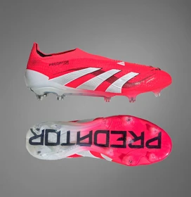 adidas Predator Elite Laceless FG lucid red/cloud white/core black