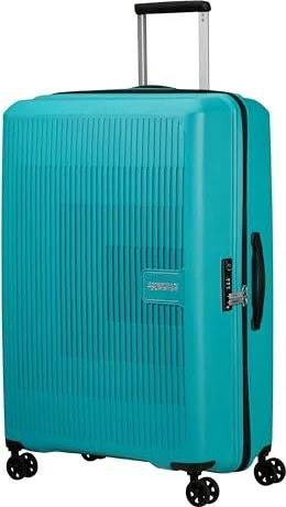 American Tourister AeroStep Trolley mit 4 Rollen 77cm turquoise tonic